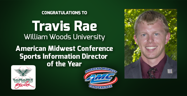 Travis Rae Named AMC Sports Information Director of the Year